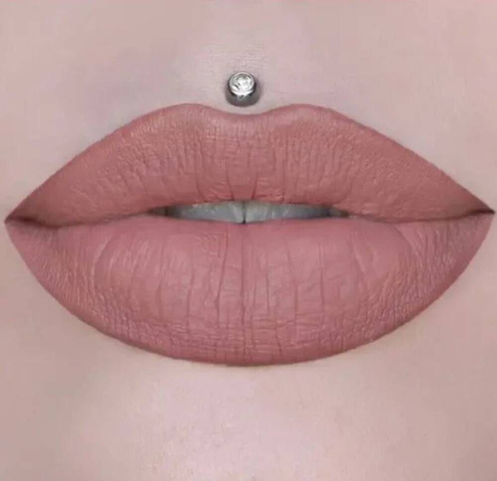 Jeffree Star Velour Liquid Matte Christmas Cookie Nude Pink Lipstick New in Box